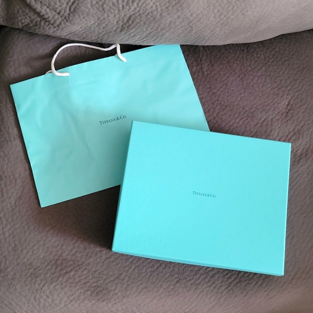 Tiffany & Co Home Accessory Large Gift Box  w Shopping Bag